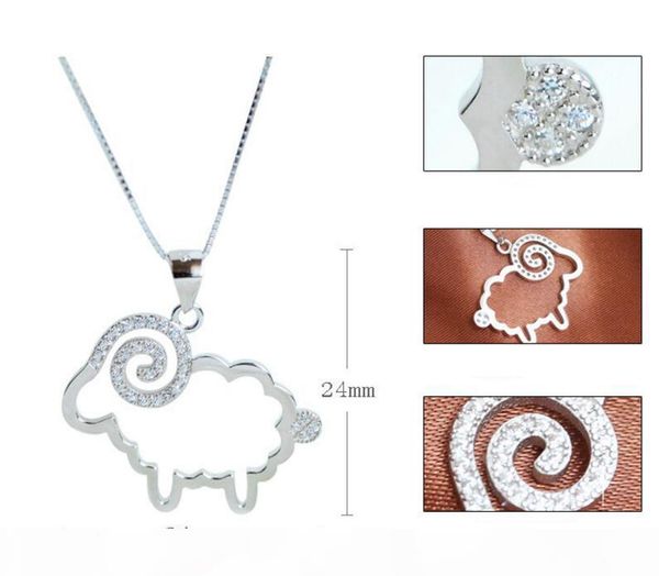 s hywo (without chain )mosaic sheep hollow 925 silver crystal pendant necklace hypoallergenic jewelry gift for women wholesale
s hywo (without chain )mosaic sheep hollow 925 silver crystal pendant necklace hypoallergenic jewelry gift for women wholesale