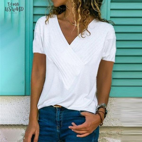 white t shirt v neck for women 2020 summer solid cotton tshirt casual short sleeve t shirt basic plus size
white t shirt v neck for women 2020 summer solid cotton tshirt casual short sleeve t shirt basic plus size