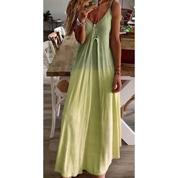 popular trends slim designer women dresses gradient color letter sling casual sleeveless v-neck fashion womens summer dresses, Black;gray
popular trends slim designer women dresses gradient color letter sling casual sleeveless v-neck fashion womens summer dresses, Black;gray