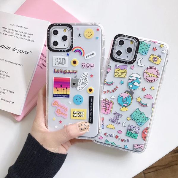 ins fashion rainbow p smile phone case for iphone 7 8 6 s plus 11 pro x xs max xr earth plane clear lens protection cover
ins fashion rainbow p smile phone case for iphone 7 8 6 s plus 11 pro x xs max xr earth plane clear lens protection cover