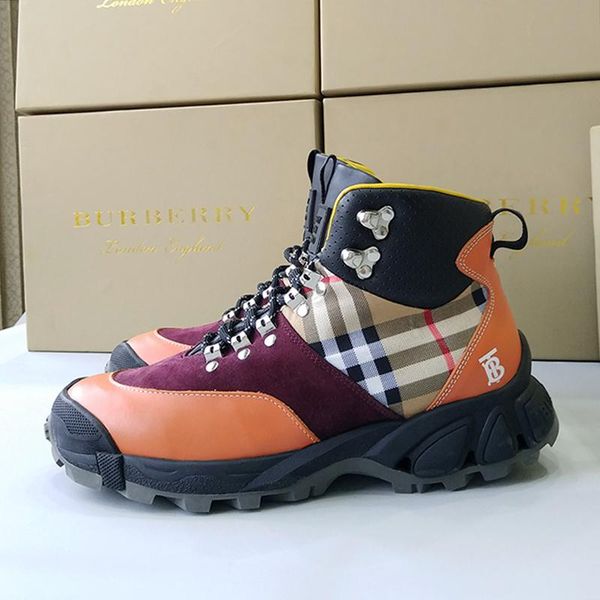 fashion leather vintage check cotton and suede tor boots men shoes comfortable high shoes luxury plus size men boots with origin box, Black
fashion leather vintage check cotton and suede tor boots men shoes comfortable high shoes luxury plus size men boots with origin box, Black