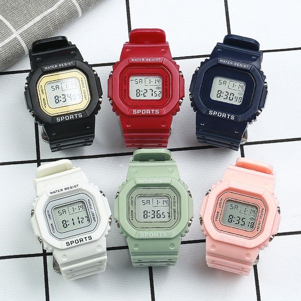 walex led electronic multi-functional luminous sports waterproof matcha green square for male and female luminous watch electronic watch stu, Blue
walex led electronic multi-functional luminous sports waterproof matcha green square for male and female luminous watch electronic watch stu, Blue