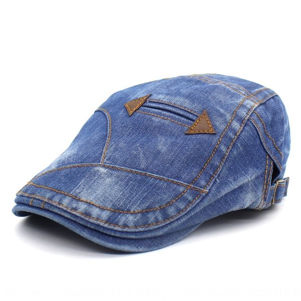 washed denim cap double arrow men's and women's fashion sun hat worn forward cowboy hat beretberet beret beretcap, Blue;gray
washed denim cap double arrow men's and women's fashion sun hat worn forward cowboy hat beretberet beret beretcap, Blue;gray