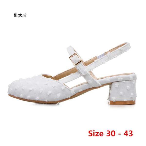 dress shoes girl med high heels sweet women scarpin student slingbacks heel stiletto woman pumps small big size 30 - 43, Black
dress shoes girl med high heels sweet women scarpin student slingbacks heel stiletto woman pumps small big size 30 - 43, Black