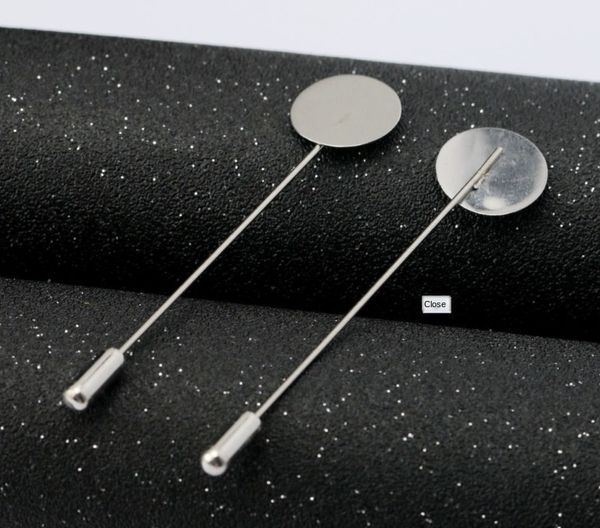 diy accessories korea long diy bie zhen accessory pin brooch brooch chassis pin plate, Silver
diy accessories korea long diy bie zhen accessory pin brooch brooch chassis pin plate, Silver