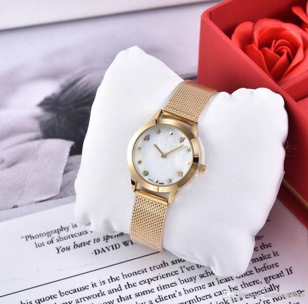 elegant fashion ladies luxury designer watches mother of pearl stainless steel mesh belt quartz movement watch women watch rose gold watch, Slivery;brown
elegant fashion ladies luxury designer watches mother of pearl stainless steel mesh belt quartz movement watch women watch rose gold watch, Slivery;brown