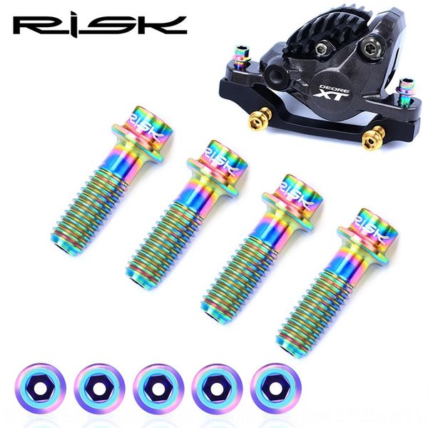 risk mountain bike titanium alloy bicycle bicycle lightweight hollow disc brake crank fixed screw m6x18 hollow clamp xt screw 
risk mountain bike titanium alloy bicycle bicycle lightweight hollow disc brake crank fixed screw m6x18 hollow clamp xt screw