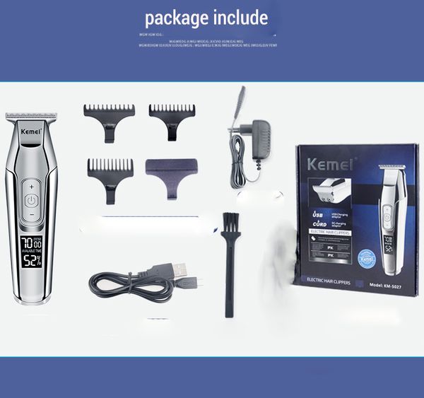 kemei 5027 electric trimmer men hair beard clipper razor rechargeable lcd display kemei professional barber hair cutter machine itzvh
kemei 5027 electric trimmer men hair beard clipper razor rechargeable lcd display kemei professional barber hair cutter machine itzvh