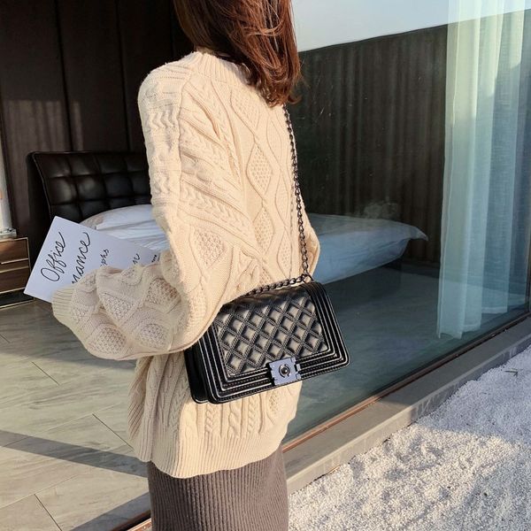 oyenv new online red texture female 2020 new xiangfeng diamond lattice single shoulder all-match lock buckle diagonal small square bag diamo, White
oyenv new online red texture female 2020 new xiangfeng diamond lattice single shoulder all-match lock buckle diagonal small square bag diamo, White