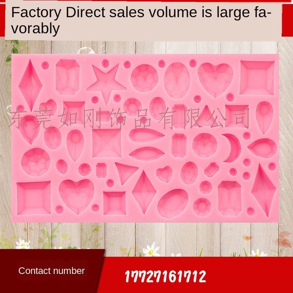 small crystal dripping pendant silicone sugar turning manual diy material accessories pendant cake mould diy cake mould, Silver
small crystal dripping pendant silicone sugar turning manual diy material accessories pendant cake mould diy cake mould, Silver