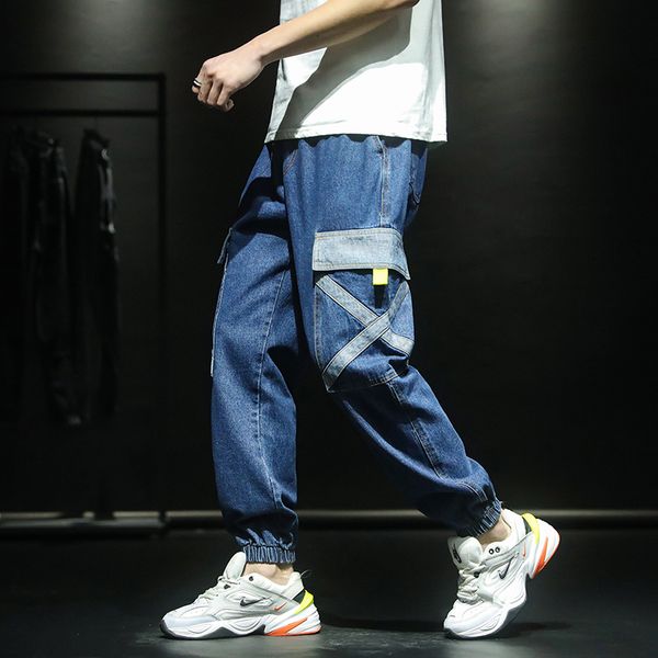 cargo pants men new spring 2020 denim corset overalls men's patchwork denim loose fashion trousers men clothing, Black
cargo pants men new spring 2020 denim corset overalls men's patchwork denim loose fashion trousers men clothing, Black