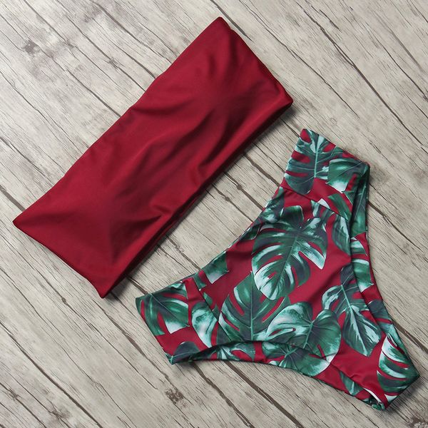 women swimwear printed swimsuit 2020 off shoulder bathing suits spandex beachwear high waist brazilian bikini sets, White;black
women swimwear printed swimsuit 2020 off shoulder bathing suits spandex beachwear high waist brazilian bikini sets, White;black