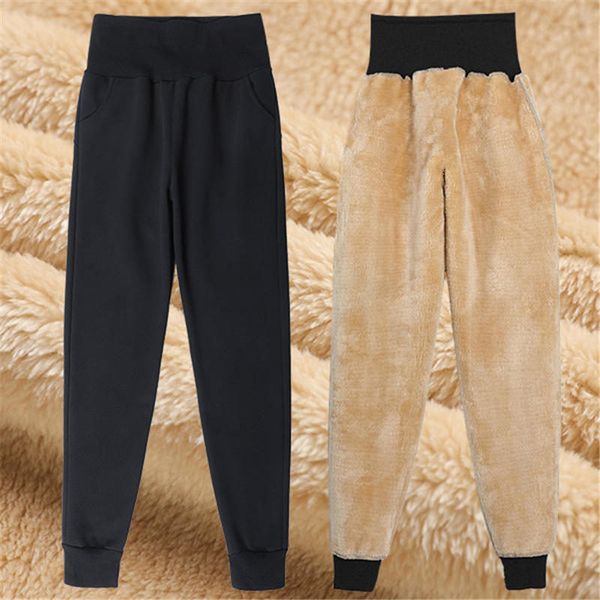 women's pants & capris plus velvet thick sweatpants women mujer pantalones loose high waist lambswool trousers size harem q2821, Black;white
women's pants & capris plus velvet thick sweatpants women mujer pantalones loose high waist lambswool trousers size harem q2821, Black;white
