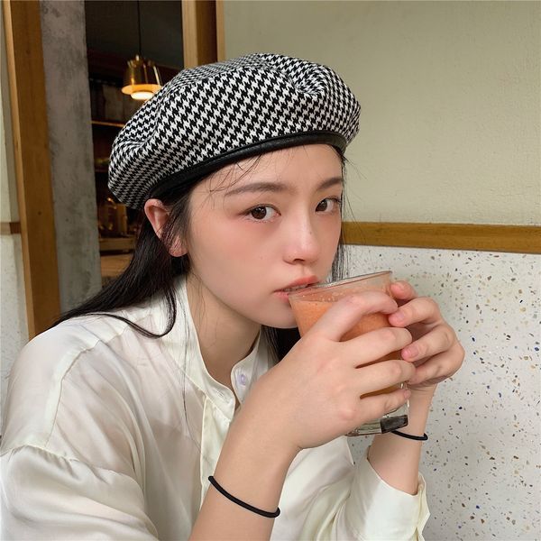 korean style temperament classic pu painter's beret edge covered bird beret girls' autumn all-match painter hat pumpkin hat, Blue;gray
korean style temperament classic pu painter's beret edge covered bird beret girls' autumn all-match painter hat pumpkin hat, Blue;gray