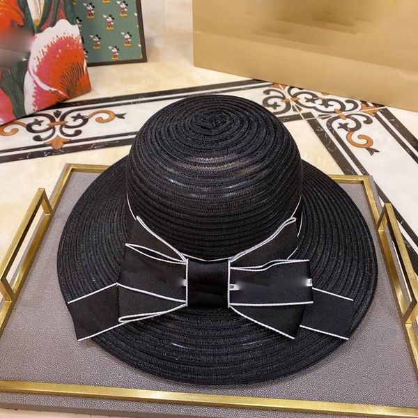 hollow bow knot straw hat designer scarf bucket hat hats baseball cap cap women designer scarves silk designer head scarf