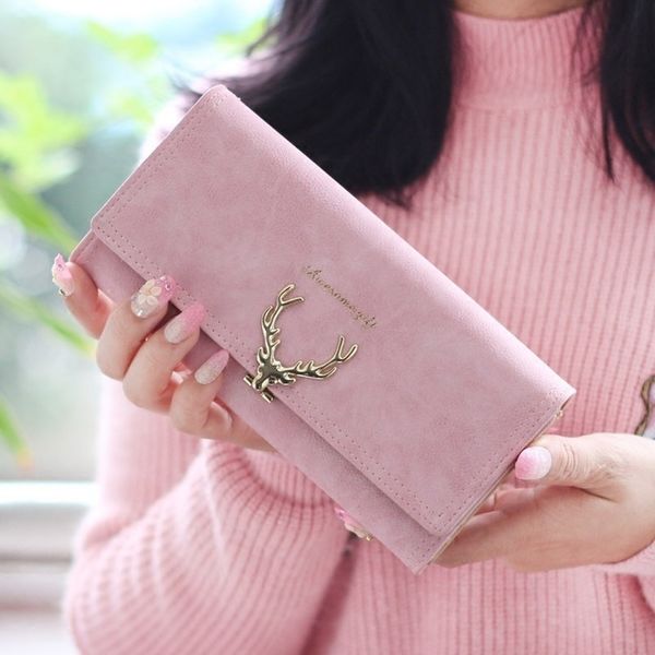 2019 deer wallet women long leather card holder ladies clutch purse money bag women wallets zipper phone coin pocket w078, Red;black
2019 deer wallet women long leather card holder ladies clutch purse money bag women wallets zipper phone coin pocket w078, Red;black