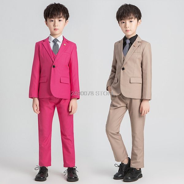kids formal blazer jacket vest pants bowtie 4pcs flower boys wedding suit girls prom piano performance dance children costume, White
kids formal blazer jacket vest pants bowtie 4pcs flower boys wedding suit girls prom piano performance dance children costume, White