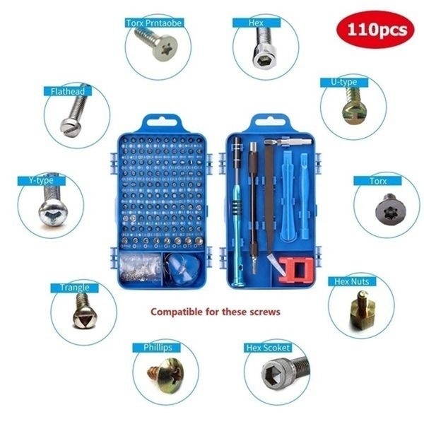 112-115 in 1 screwdriver set of screw driver bit set multi-function precision mobile phone repair device hand tools torx hex
112-115 in 1 screwdriver set of screw driver bit set multi-function precision mobile phone repair device hand tools torx hex