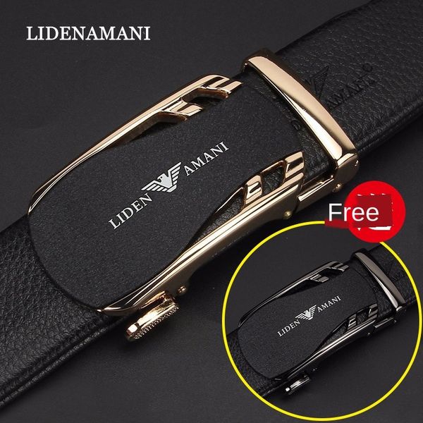new lidenamani men's new lidenamani belt men's genuine leather be business belt genuine leather, Black;brown
new lidenamani men's new lidenamani belt men's genuine leather be business belt genuine leather, Black;brown