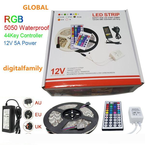led strip light rgb 5050 5m led strips christmas gift waterproof with 44 keys ir remote controller+dc12v 5a power adapter in retail box
led strip light rgb 5050 5m led strips christmas gift waterproof with 44 keys ir remote controller+dc12v 5a power adapter in retail box
