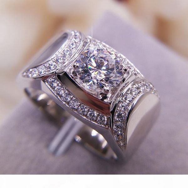 K Victoria Wieck Size 8 9 10 11 12 13 Luxury Jewelry 925 Sterling Silver Round Cut White Sapphire Cz Diamond Wedding Engagement Band Ri
K Victoria Wieck Size 8 9 10 11 12 13 Luxury Jewelry 925 Sterling Silver Round Cut White Sapphire Cz Diamond Wedding Engagement Band Ri