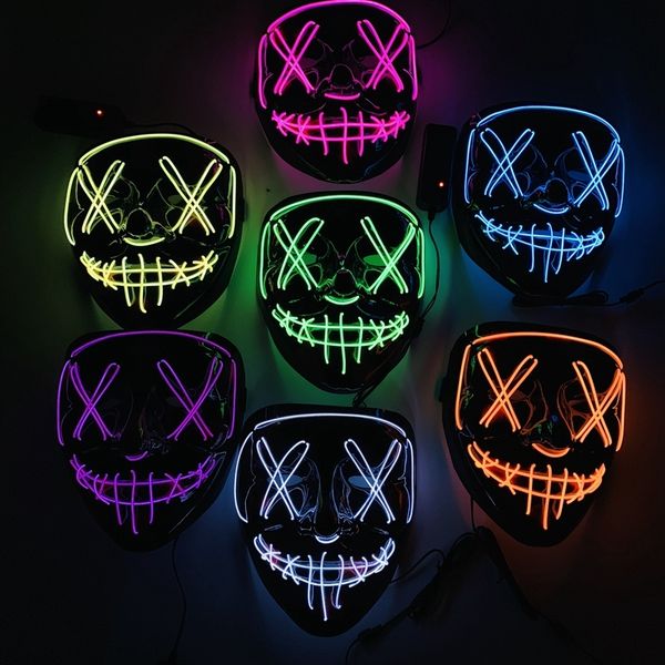 halloween masquerade party light up led маски неон забавные маски фестиваль косплей prop in the dark horror светящиеся маскирования
halloween masquerade party light up led маски неон забавные маски фестиваль косплей prop in the dark horror светящиеся маскирования