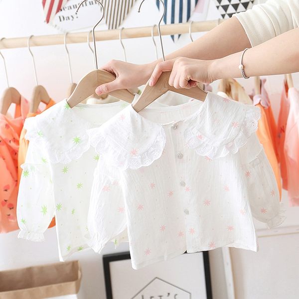 girls' long-sleeved polka dot spring clothes 2020 new 1-year-old 3-style children's lapel spring and autumn 2 baby girl shirt 4 sh, White;black
girls' long-sleeved polka dot spring clothes 2020 new 1-year-old 3-style children's lapel spring and autumn 2 baby girl shirt 4 sh, White;black