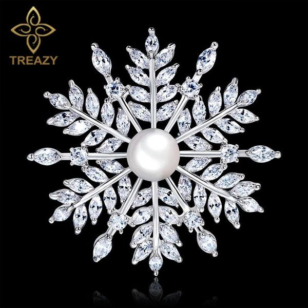 wholesale luxury cubic zirconia snowflake wedding brooch pin silver color pearl brooches &pins for women bridal wedding accessories, Gray
wholesale luxury cubic zirconia snowflake wedding brooch pin silver color pearl brooches &pins for women bridal wedding accessories, Gray