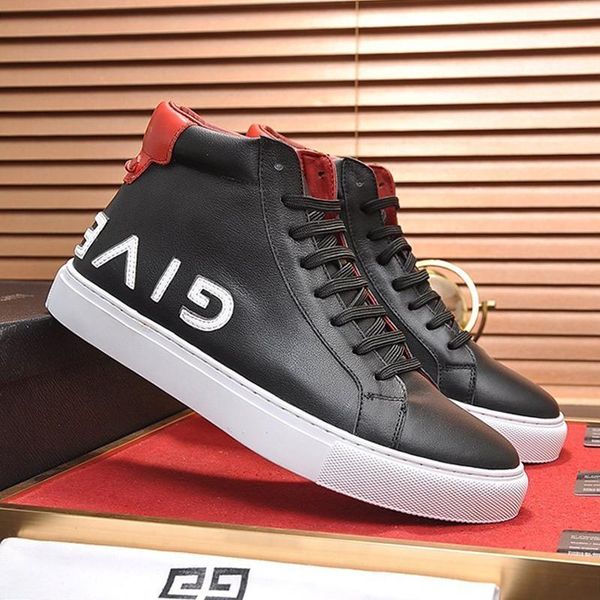 vintage high reverse sneakers in leather mens boots fashion classic lace -up vintage sports men shoes calzado deportivo para hombre, Black
vintage high reverse sneakers in leather mens boots fashion classic lace -up vintage sports men shoes calzado deportivo para hombre, Black