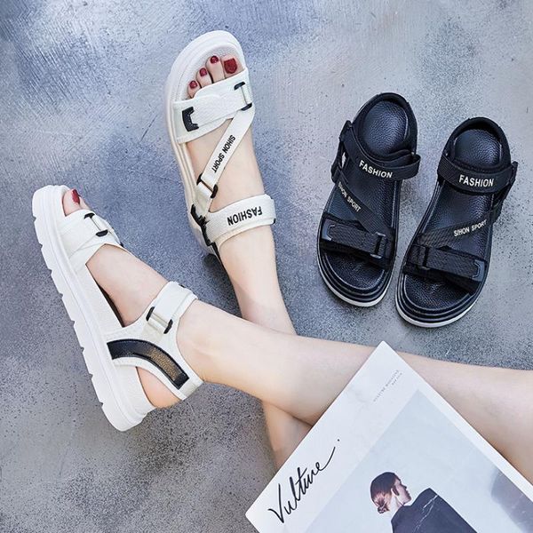swyivy platform sandals women 2020 flat shoes woman sandale femme thick bottom women shoes hook loop sandals woman solid, Black
swyivy platform sandals women 2020 flat shoes woman sandale femme thick bottom women shoes hook loop sandals woman solid, Black