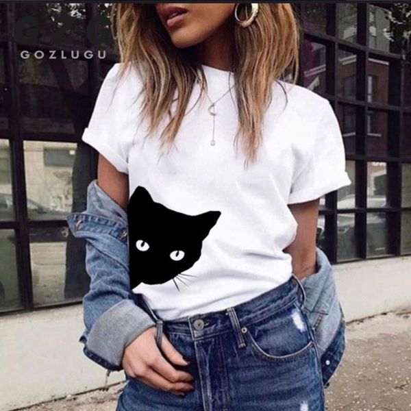 cat looking out side print women tshirt cotton casual funny t shirt for lady girl tee hipster tumblr drop ship 2020 new, White
cat looking out side print women tshirt cotton casual funny t shirt for lady girl tee hipster tumblr drop ship 2020 new, White