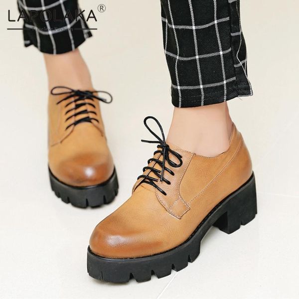 lapolaka 2020 new design big size 44 platform office lady pumps woman shoes lace up thick heels fashion shoes women pumps, Black
lapolaka 2020 new design big size 44 platform office lady pumps woman shoes lace up thick heels fashion shoes women pumps, Black
