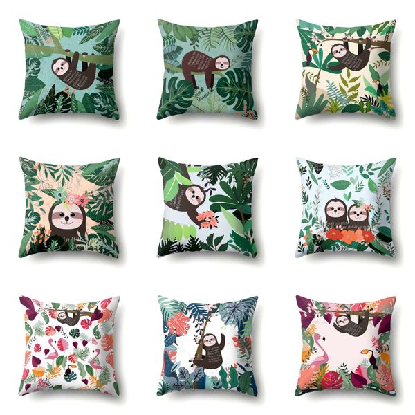 cute sloth tropic tree throw pillow cover tropical plants pillow case decorative pillowcases green leaves throw cushion cover
cute sloth tropic tree throw pillow cover tropical plants pillow case decorative pillowcases green leaves throw cushion cover
