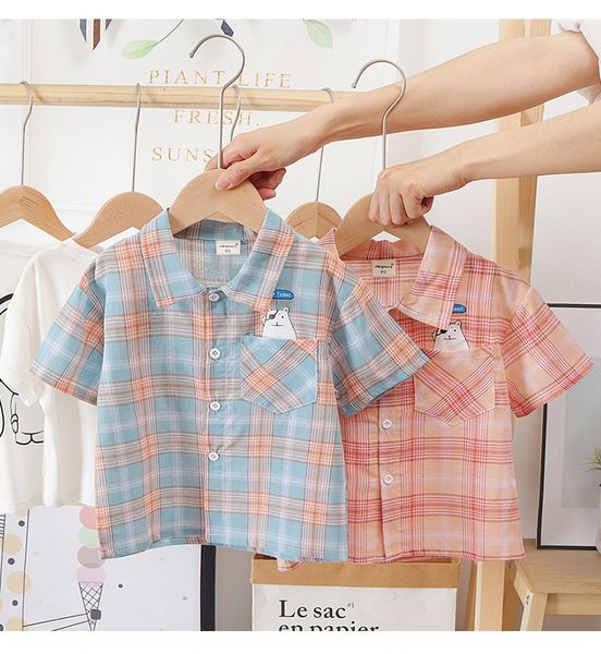 yrtp children's wear men's short-sleeved summer 2020 new men's baby plaid thin cartoon cardigan children's clothing shir, White;black
yrtp children's wear men's short-sleeved summer 2020 new men's baby plaid thin cartoon cardigan children's clothing shir, White;black