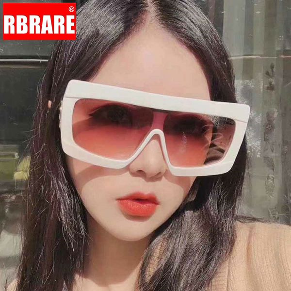 rbrare 2020 oversized sunglasses women square mirror sun glasses mens fashion vintage designer women sunglasses, White;black
rbrare 2020 oversized sunglasses women square mirror sun glasses mens fashion vintage designer women sunglasses, White;black