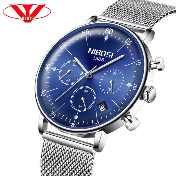 nibosi men's watches luxury fashion casual dress waterproof quartz wristwatches men stainless steel band silver watch, Slivery;brown
nibosi men's watches luxury fashion casual dress waterproof quartz wristwatches men stainless steel band silver watch, Slivery;brown