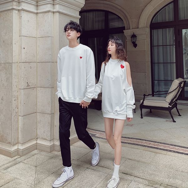 1vlci sports style spring 2020 new spring fashion long sleeve men's and women's sweater off-shoulder couple sweater couple wear st, Black
1vlci sports style spring 2020 new spring fashion long sleeve men's and women's sweater off-shoulder couple sweater couple wear st, Black