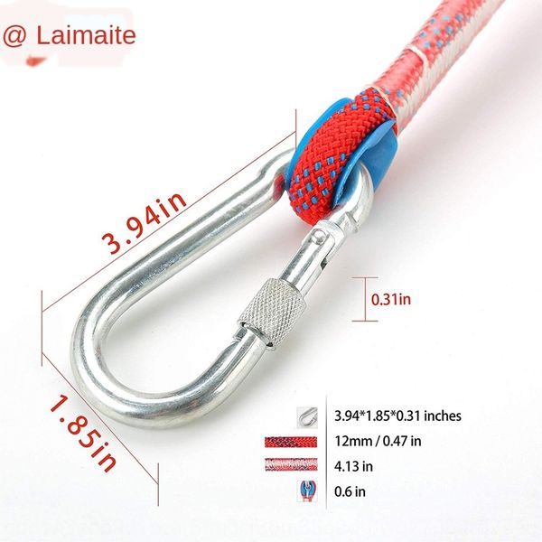 8mm wear-resistant outdoor hiking climbing safety rescue equipment safety rope outdoor survival supplies life-saving climbing rope
8mm wear-resistant outdoor hiking climbing safety rescue equipment safety rope outdoor survival supplies life-saving climbing rope