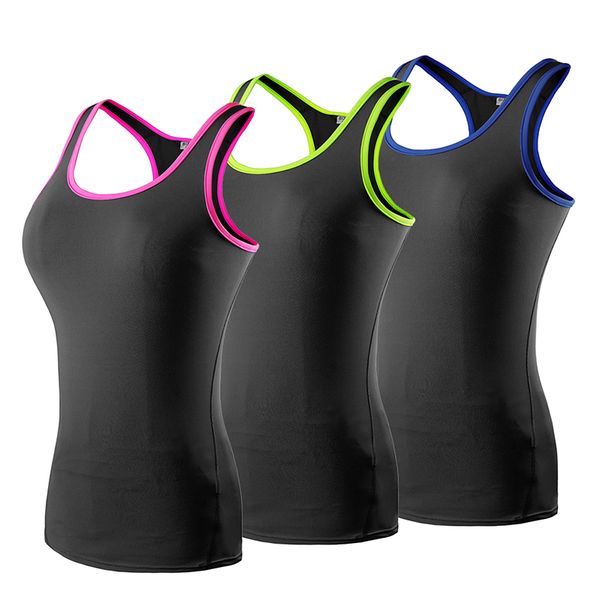 yel 3pcs high elastic sport vest women quick dry womens running vest gym clothing sleeveless tank fitness yoga set for lady, White;red
yel 3pcs high elastic sport vest women quick dry womens running vest gym clothing sleeveless tank fitness yoga set for lady, White;red