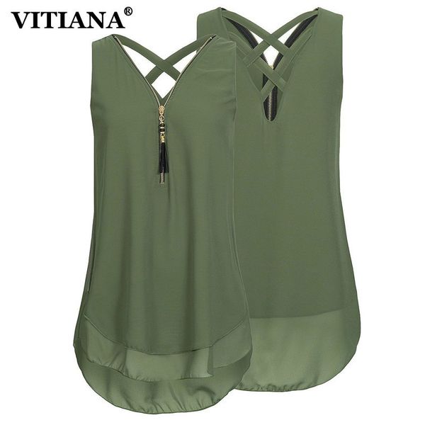 vitiana women plus size 5xl chiffon casual blouse shirt female 2020 summer black white sleeveless elegant loose tank tee
vitiana women plus size 5xl chiffon casual blouse shirt female 2020 summer black white sleeveless elegant loose tank tee