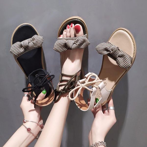 youyedian women's ladies summer bohemian cross-tied bowknot flat beach sandals roman shoes scarpe sportive donna#3, Black
youyedian women's ladies summer bohemian cross-tied bowknot flat beach sandals roman shoes scarpe sportive donna#3, Black