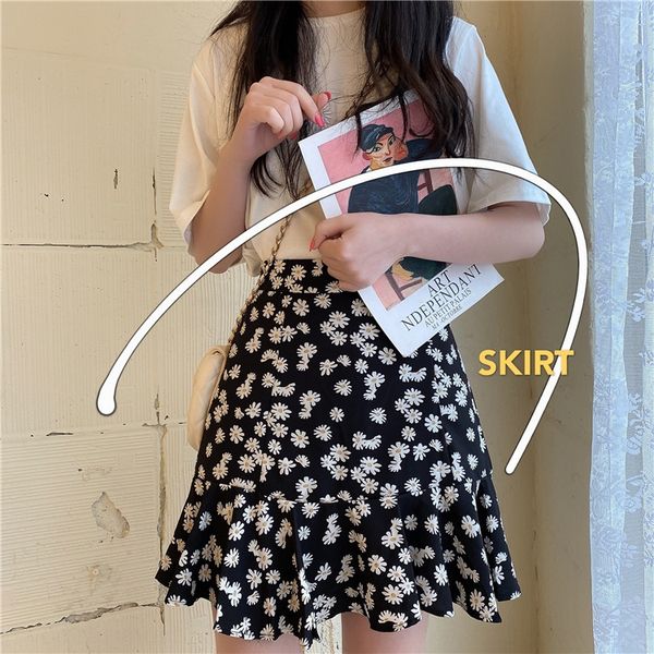2020 new flounced a- a- line floral women's black daisy skirt a- line hip skirt
2020 new flounced a- a- line floral women's black daisy skirt a- line hip skirt