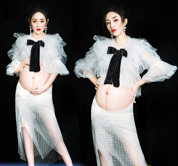 2020 maternity pregnant woman pregnant women p clothing new perspective mesh blouse studio pgraphy p art pregnancy, White
2020 maternity pregnant woman pregnant women p clothing new perspective mesh blouse studio pgraphy p art pregnancy, White