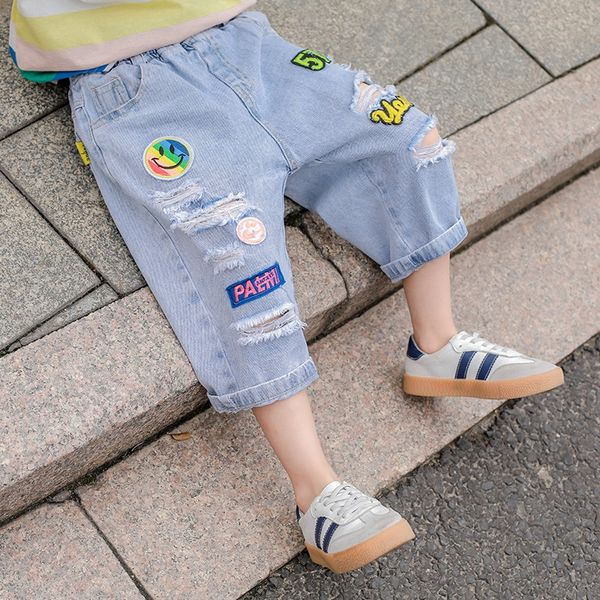xv6vh boys' denim shorts wear out 2020 new pants summer thin capri pants trendy boys' medium and children's panty shorts pant, Blue
xv6vh boys' denim shorts wear out 2020 new pants summer thin capri pants trendy boys' medium and children's panty shorts pant, Blue