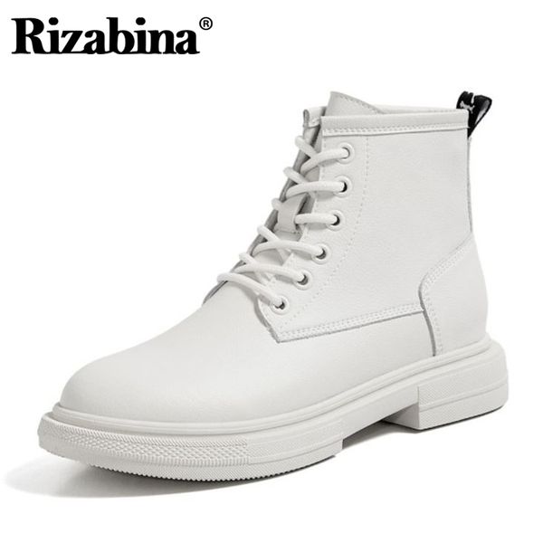 rizabina real leather woman ankle boots cross strap winter shoes woman warm short boot office lady casual footwear size 34-40, Black
rizabina real leather woman ankle boots cross strap winter shoes woman warm short boot office lady casual footwear size 34-40, Black