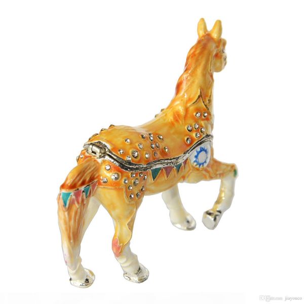 yellow ornated horse crystal jewelry box trinket box collectible horse giftwares horse sculpture home decor birthday christmas gifts, Black;white
yellow ornated horse crystal jewelry box trinket box collectible horse giftwares horse sculpture home decor birthday christmas gifts, Black;white