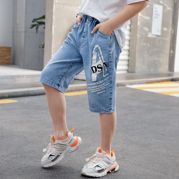 zqnu0 boys' denim 2020 new children's medium pants thin korean fashion medium and shorts and shorts large children's summer f, Blue
zqnu0 boys' denim 2020 new children's medium pants thin korean fashion medium and shorts and shorts large children's summer f, Blue