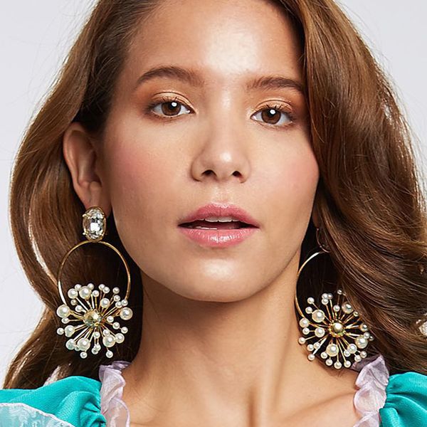 fan glass diamond ring with pearl flower earrings female fashion girl xinsen series earring earrings, Golden
fan glass diamond ring with pearl flower earrings female fashion girl xinsen series earring earrings, Golden