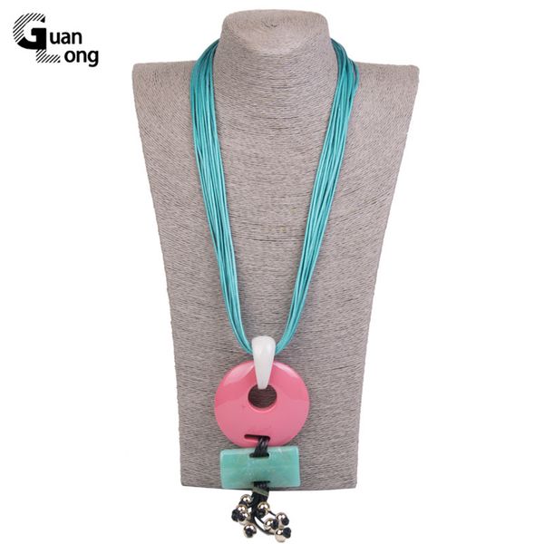 guanlong rope custom/pendant necklace female round geometric vintage necklaces resin acrylic designer statement necklace gifts, Silver
guanlong rope custom/pendant necklace female round geometric vintage necklaces resin acrylic designer statement necklace gifts, Silver