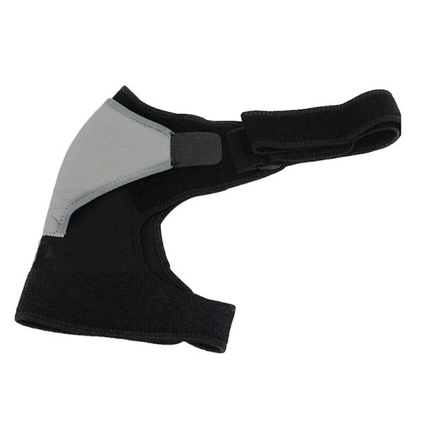 back support gym single shoulder protector brace strap belt for pain sprains breathable seamless sewing sports, Black;blue
back support gym single shoulder protector brace strap belt for pain sprains breathable seamless sewing sports, Black;blue